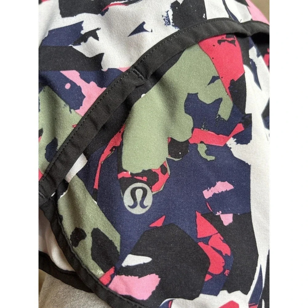 lululemon Run: Speed Shorts 3” Women’s Size 8 in Pop Cut Boom Juice Multi - Picture 9 of 9